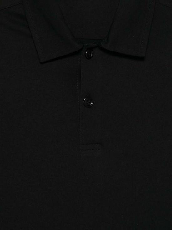 26SS 드리스 반 노튼 폴로 티셔츠 2610211023600900 Black - DRIES VAN NOTEN