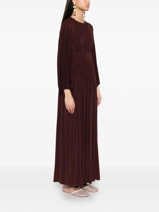 26SS 짐머만 롱 원피스 8580DS261MAHOGANY Burgundy - ZIMMERMANN