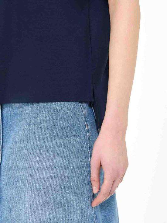 26SS 위켄드막스마라 반팔 티셔츠 2615011014400004 Blue - WEEKEND MAX MARA