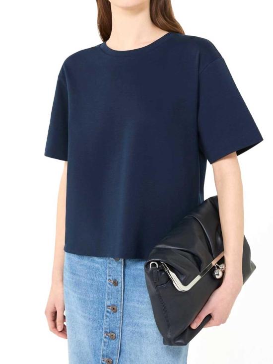 26SS 위켄드막스마라 반팔 티셔츠 2615011014400004 Blue - WEEKEND MAX MARA