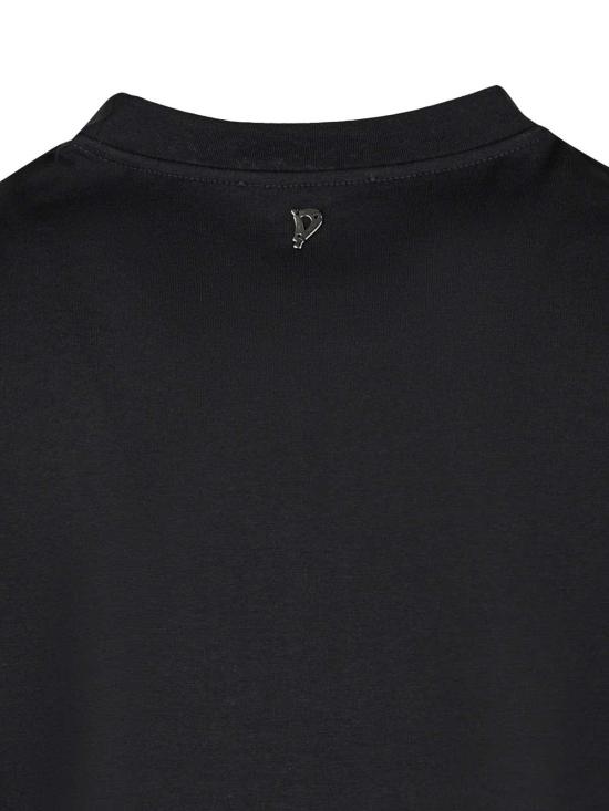 26SS 돈답 반팔 티셔츠 DS074JF0350DXXX999 Black - DONDUP