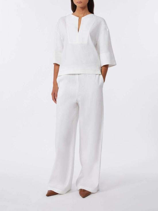 26SS 막스마라 팬츠 26111310296E15 White - MAX MARA
