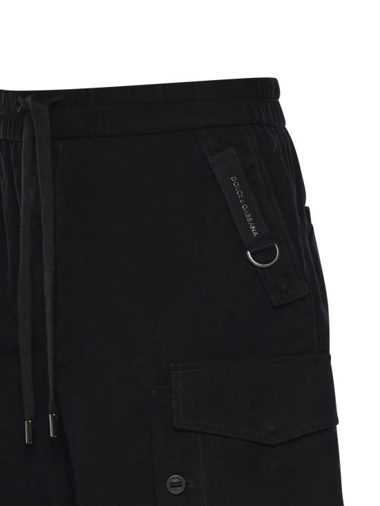 26SS 돌체앤가바나 숏팬츠 GP1C5THUMS8N0000 Black - DOLCE & GABBANA