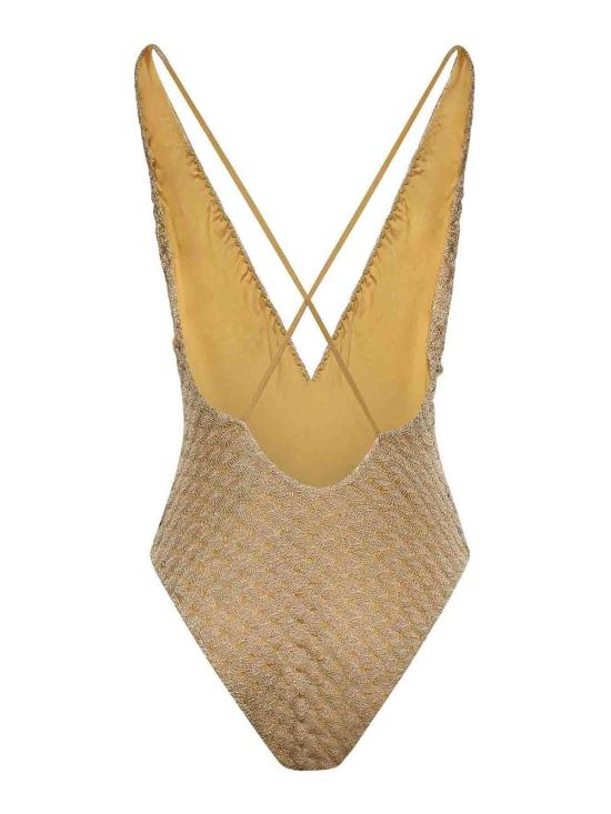 26SS 미소니 원피스 수영복 MC22SP03BR014RS10BY Gold - MISSONI