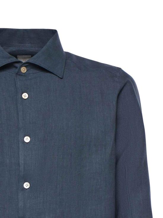 26SS 일레븐티 셔츠 M75CAMJ12USATES0I13919 Dark Blue - ELEVENTY