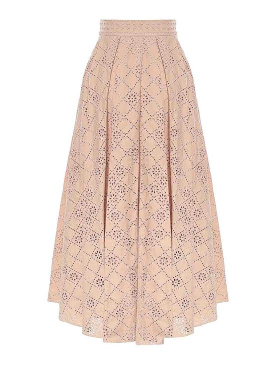 26SS 알베르타 페레티 롱 스커트 011016220180 Nude Neutrals - ALBERTA FERRETTI