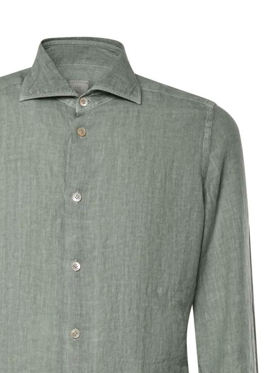 26SS 일레븐티 셔츠 M75CAMH11TET0I02607NN Green - ELEVENTY