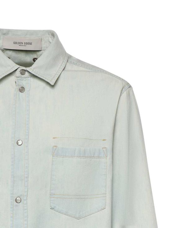 26SS 골든구스 데님 팬츠 GMP02519P00235950491 Light Blue - GOLDEN GOOSE
