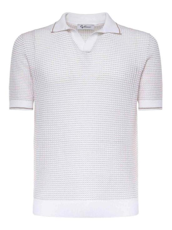 26SS 줄리아노 갈리아노 폴로 티셔츠 5719120650002 White