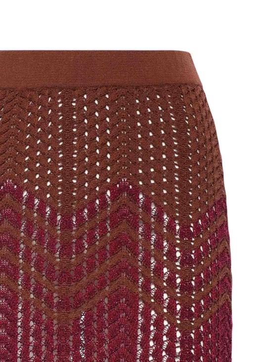 26SS 아켑 롱 스커트 GOKD13082 Burgundy - AKEP