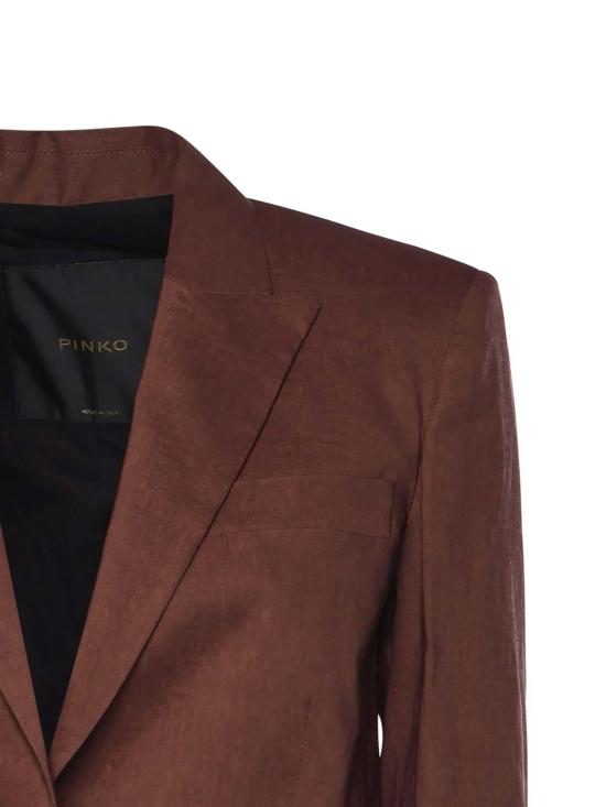 26SS 핑코 자켓 106597A34IL78 Brown - PINKO