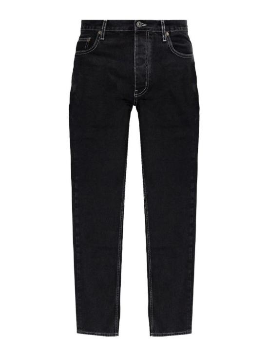 26SS 오프화이트 스트레이트 팬츠 OMYA175S26DEN0010019 Black