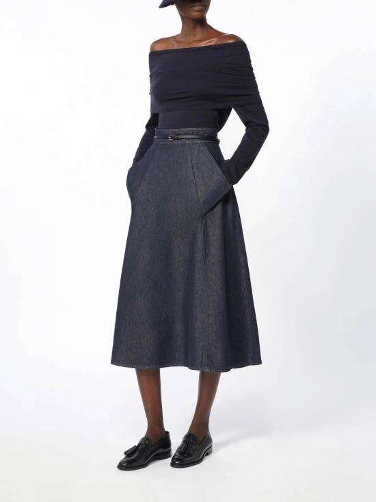 26SS 막스마라 탑 2611381011650004 Blue - MAX MARA
