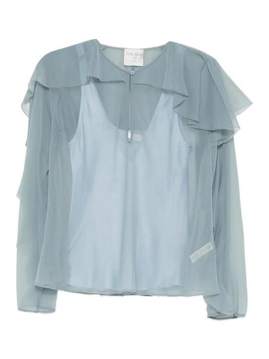 26SS 포르테포르테 셔츠 14591MUSHIRTPECIOTTOLO Light Blue