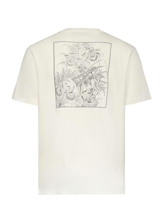 26SS 에트로 반팔 티셔츠 MRMA0002AV900W0001 Cream - ETRO