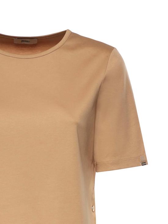 26SS 에르노 반팔 티셔츠 JG000258DM01520632150 Camel - HERNO