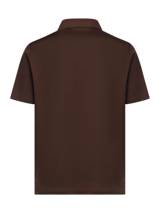 26SS 헤스키모 폴로 티셔츠 HE1410008MORO Dark Brown - HESKIMO