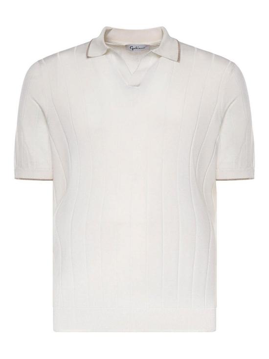 26SS 줄리아노 갈리아노 폴로 티셔츠 4318123510005 White