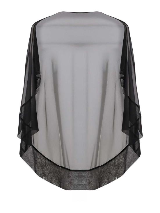 26SS 알베르타 페레티 케이프 03302115555 Black - ALBERTA FERRETTI