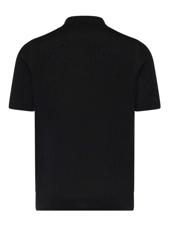 26SS 줄리아노 갈리아노 폴로 티셔츠 5711818641099 Black - GIULIANO GALIANO