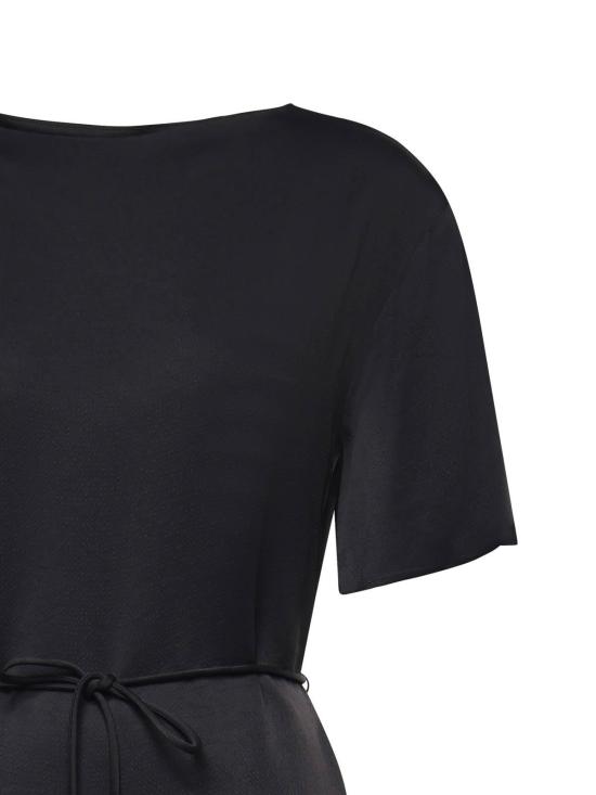 26SS 에르노 미디 스커트 AB000073D128699300 Black - HERNO