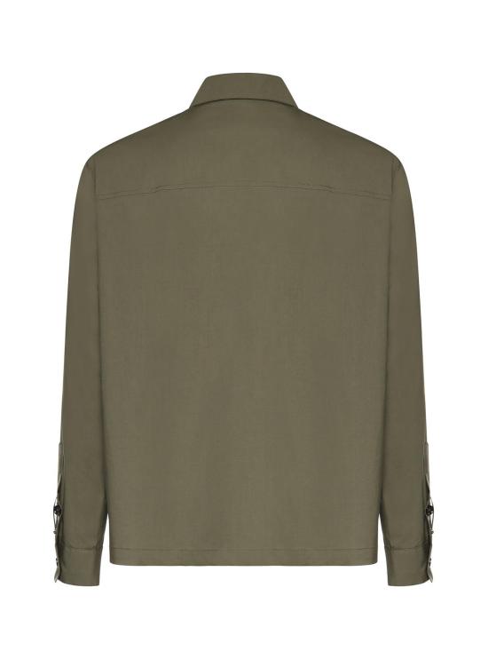 26SS 비에이블 셔츠 LEROYSTSCMILITARE Dark Green - BE ABLE
