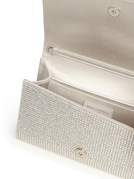 26SS 르네 카오빌라 클러치/파우치 B01400 R001V232 SILVER - RENE CAOVILLA