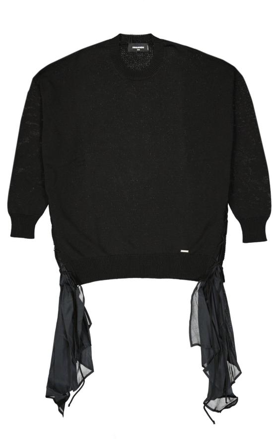 26FW 디스퀘어드2 반팔 티셔츠 55863160406356 BLACK