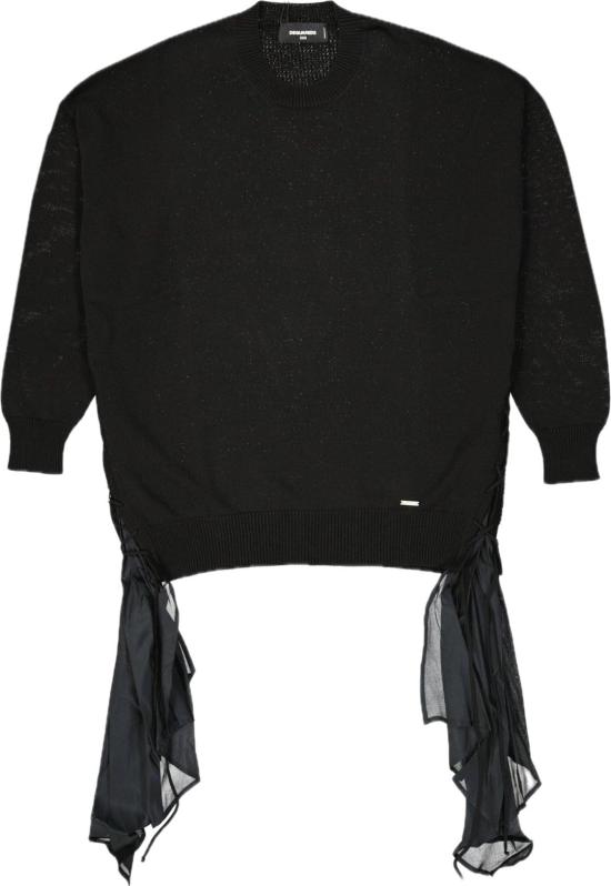 26FW 디스퀘어드2 반팔 티셔츠 55863160406356 BLACK