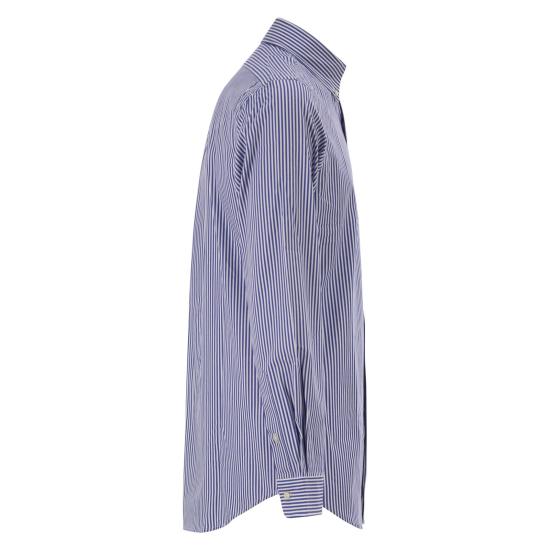 26FW 폴로 랄프로렌 커스텀 핏 코튼 포플린 포니 로고 셔츠 710928255 BLUE - POLO RALPH LAUREN