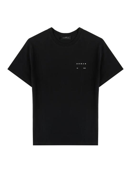 26SS 호간 반팔 티셔츠 KQMB3522360ZFV B999 BLACK