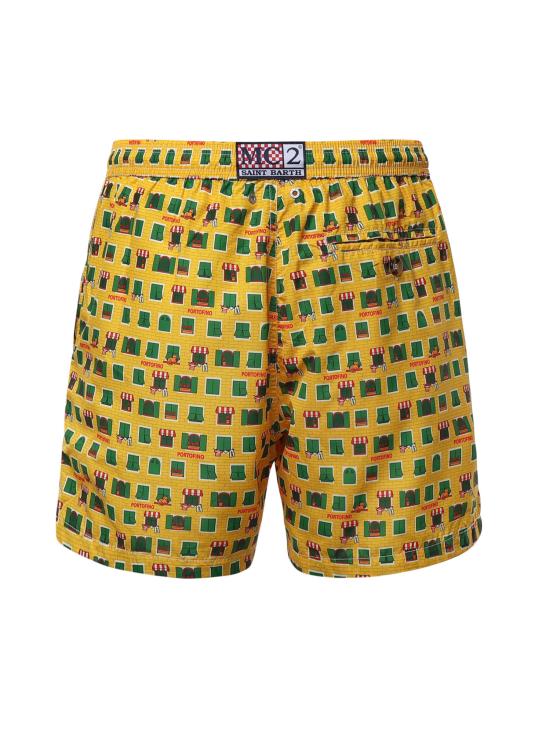 26SS 세인트바쓰 스윔팬츠 LIG0003 08238L PORTOFINO WINDOWS 91 - MC2 SAINT BARTH