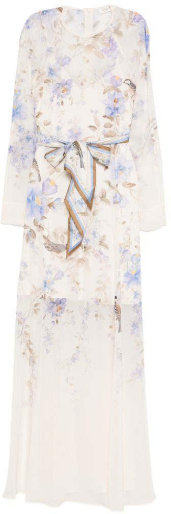 26SS 짐머만 롱 원피스 5177DS261BLSO WHITE