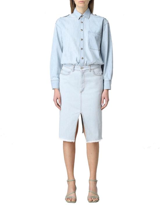 26FW 스텔라 맥카트니 데님 원피스 55860380402004 BLUE - STELLA MCCARTNEY