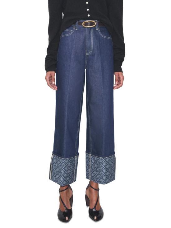 26SS 토리버치 데님 팬츠 177734428 Blue - TORY BURCH