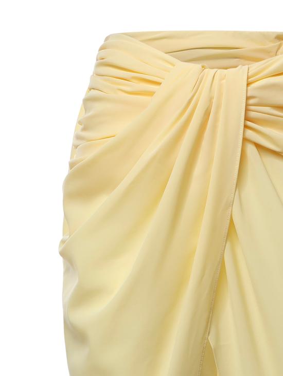 26SS 자크뮈스 롱 스커트 SKW00084BW00565 210 LIGHT YELLOW - JACQUEMUS
