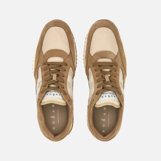 26SS 호간 스니커즈 HXM7130GC80V4R0RWN Brown - HOGAN