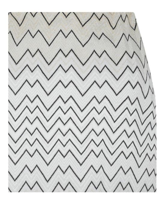  엠 미쏘니 미디 스커트 S23UH06 BR00P1 S207F 20692 L White - M MISSONI