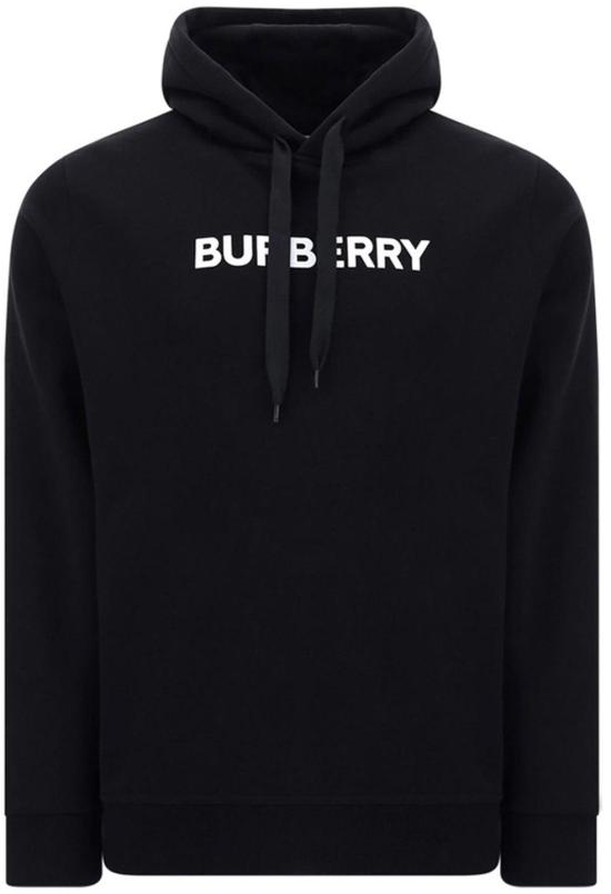 26FW 버버리 후드 티셔츠 55867722760532 BLACK