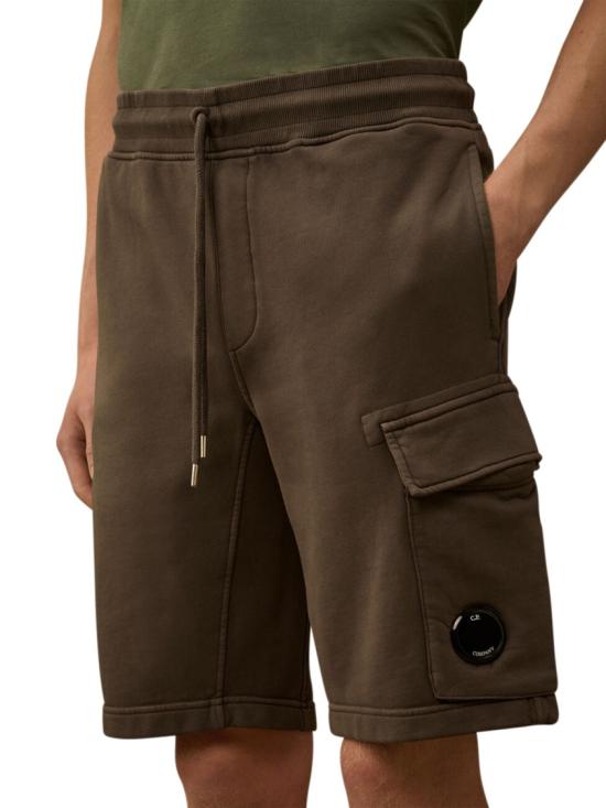 26SS 씨피 컴퍼니 숏팬츠 20CMSB741A110044R921 Brown - C.P. COMPANY
