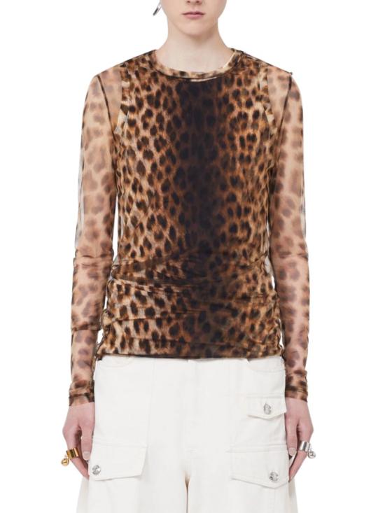 26SS 막스마라 긴팔 티셔츠 2612941072600SPXZEBU001 Brown - MAX MARA