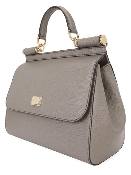 26FW 돌체앤가바나 라지 시실리 핸드백 BB6002 B100180045 BROWN - DOLCE & GABBANA