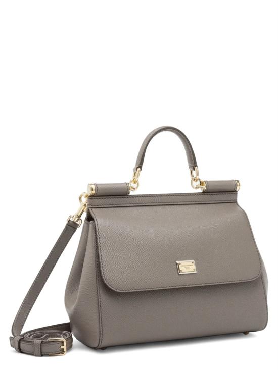26FW 돌체앤가바나 라지 시실리 핸드백 BB6002 B100180045 BROWN - DOLCE & GABBANA