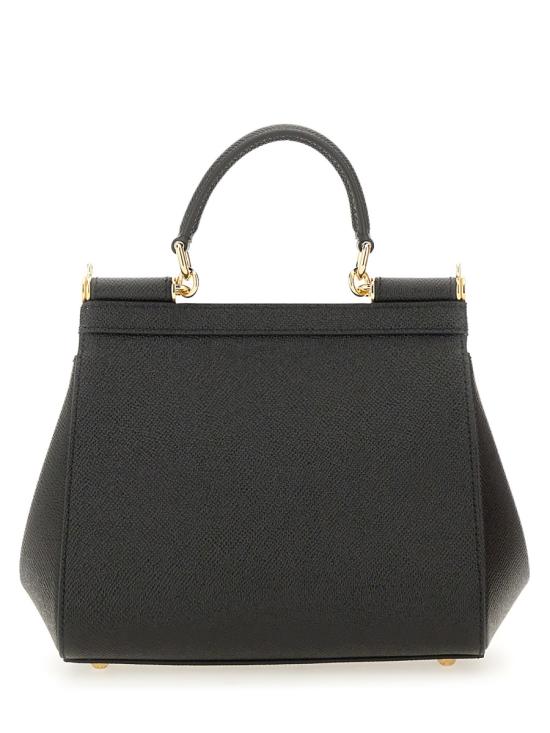 26FW 돌체앤가바나 미디움 시실리 핸드백 BB6003 B100180999 BLACK - DOLCE & GABBANA