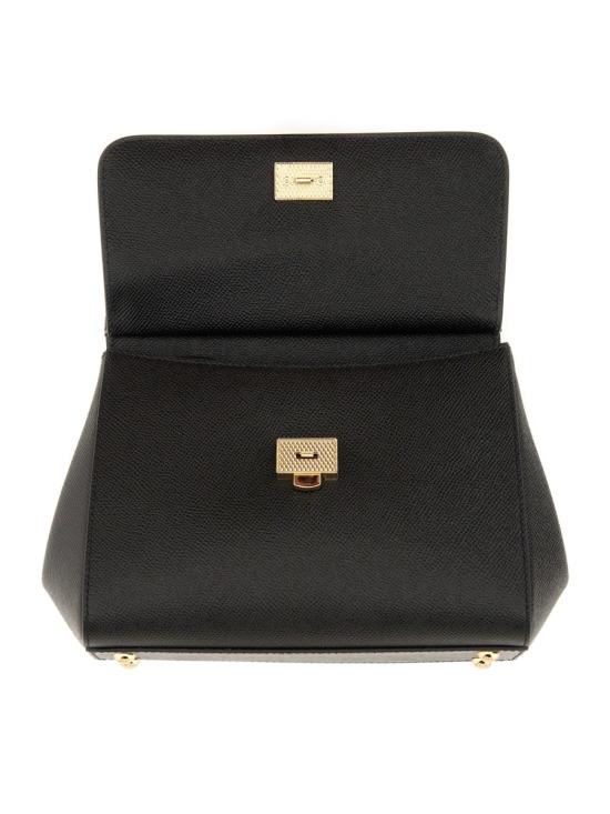 26FW 돌체앤가바나 미디움 시실리 핸드백 BB6003 B100180999 BLACK - DOLCE & GABBANA