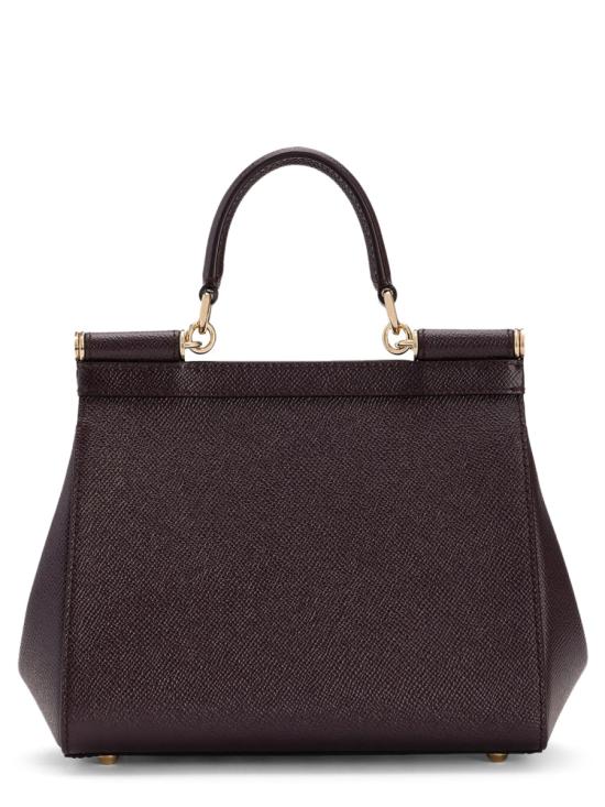 26FW 돌체앤가바나 미디움 시실리 핸드백 BB6003 B10018M073 BORDEAUX - DOLCE & GABBANA