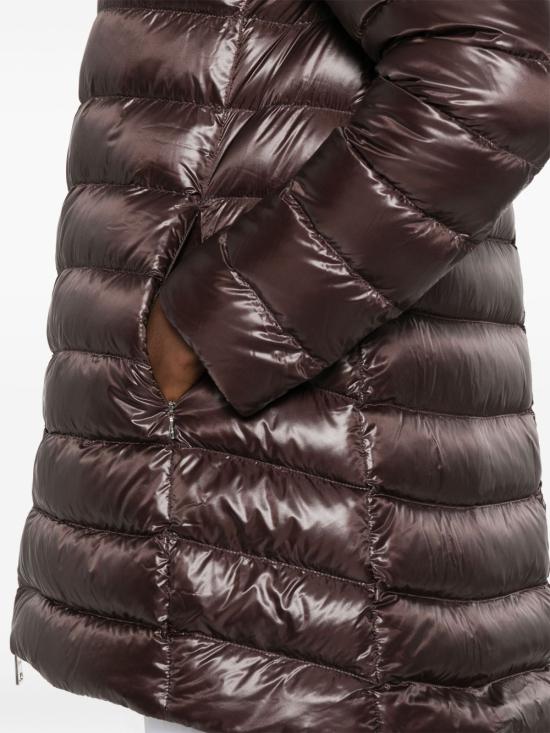 26FW 에르노 A 쉐입 나일론 울트라라이트 리조트 다운 자켓 PI00133DR 12017Z8810 BROWN - HERNO