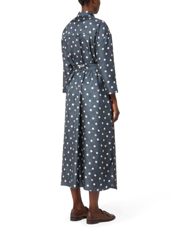 26SS 막스마라 롱 원피스 2619221053600SMMLEVA001 Blue - MAX MARA