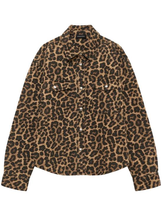 26SS 애니빙 탑 A0712096MTL59LEOPARD Brown
