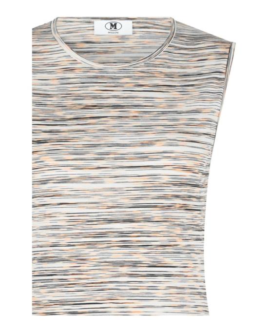  엠 미쏘니 민소매 티셔츠 S24UK00 BJ00NC FM13I 92112 M Multicolor - M MISSONI